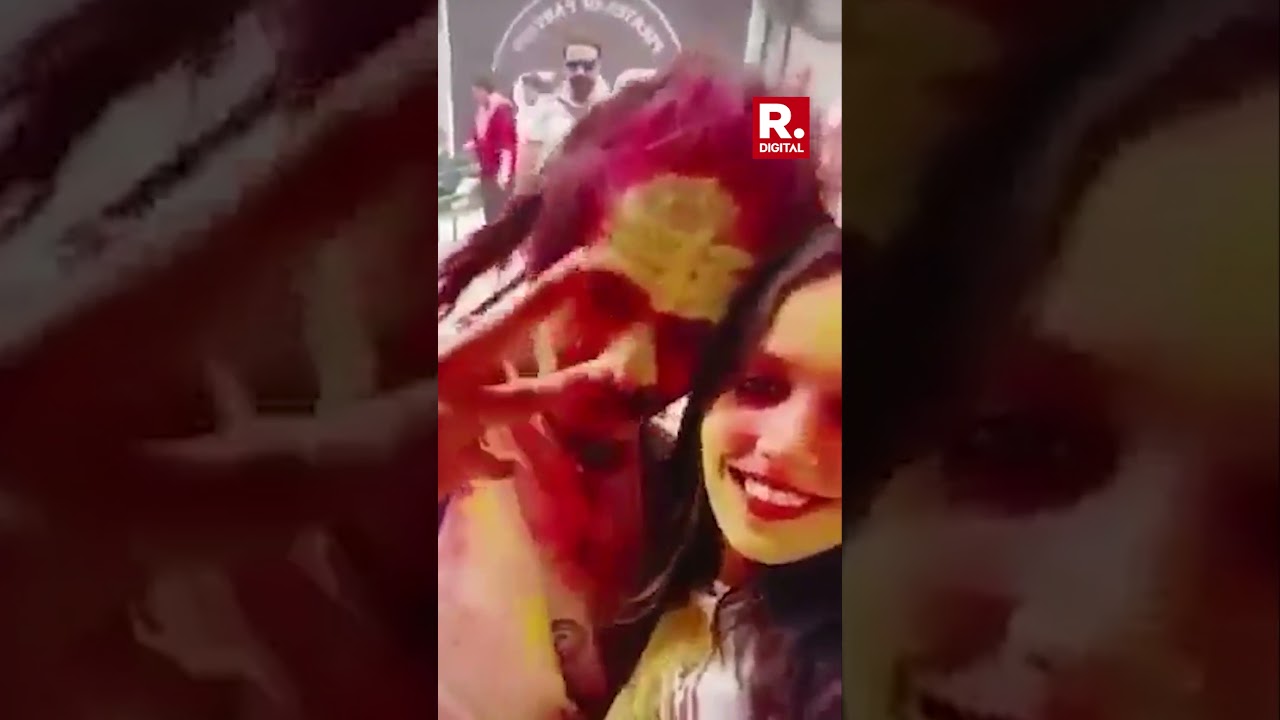 Meerut Murder Case: Video Emerges Of Accused Muskan Celebrating Holi After Alleged Murder