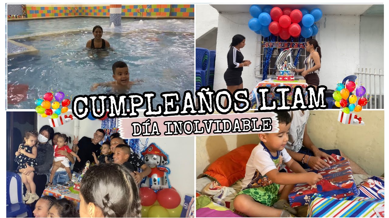 🥳FIESTA DEL CUMPLEAÑOS DE LIAM #4🥰 *LES ENSEÑO TODO*😱 | TATIANA ACOSTA💖🙏🏼