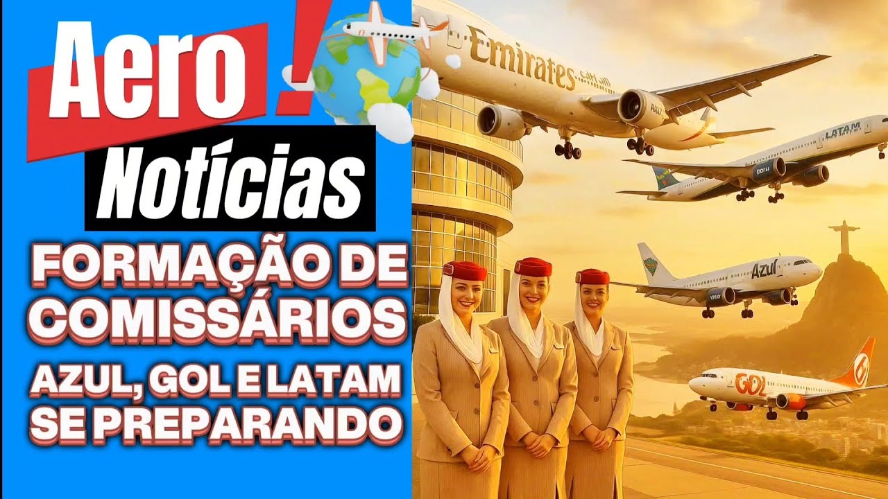 FORMA&Ccedil;&Atilde;O DE COMISS&Aacute;RIOS, AZUL, GOL E LATAM SE PREPARANDO PARA 2026