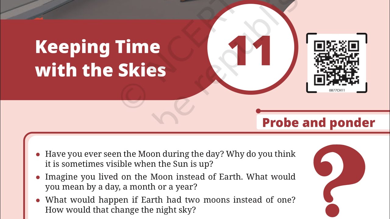 Keeping time with the Skies, part 1 class 8 science  chapter 11 complete solution with explanation 