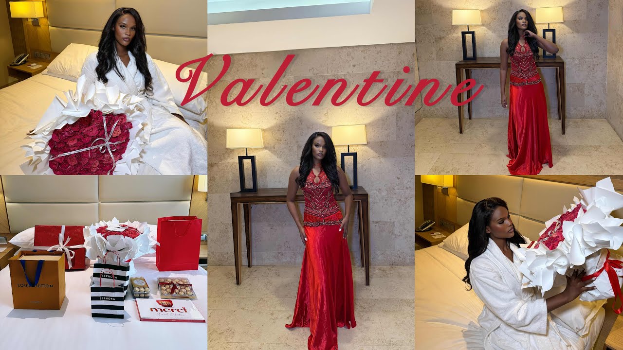 My Valentine’s Day | unboxing my gifts | Staycation