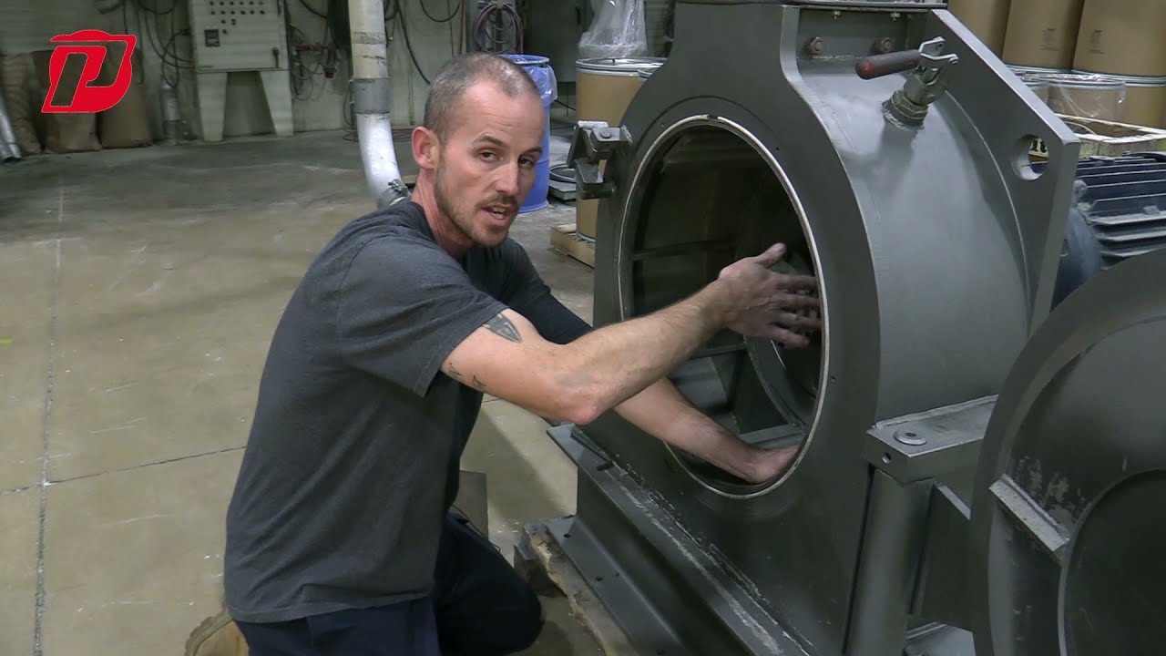 Replacing the Screens on a Prater MM5 Megamill (Hammermill)