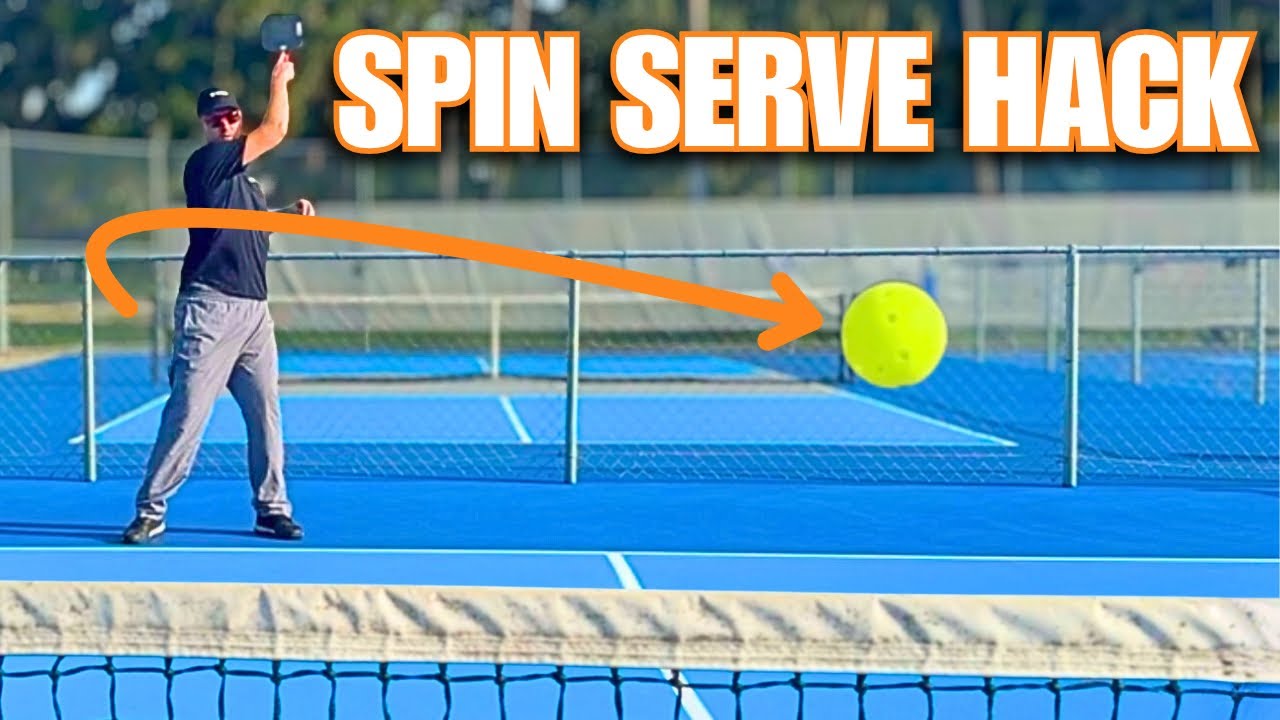 The Secret To Add Spin To Your Pickleball Serve