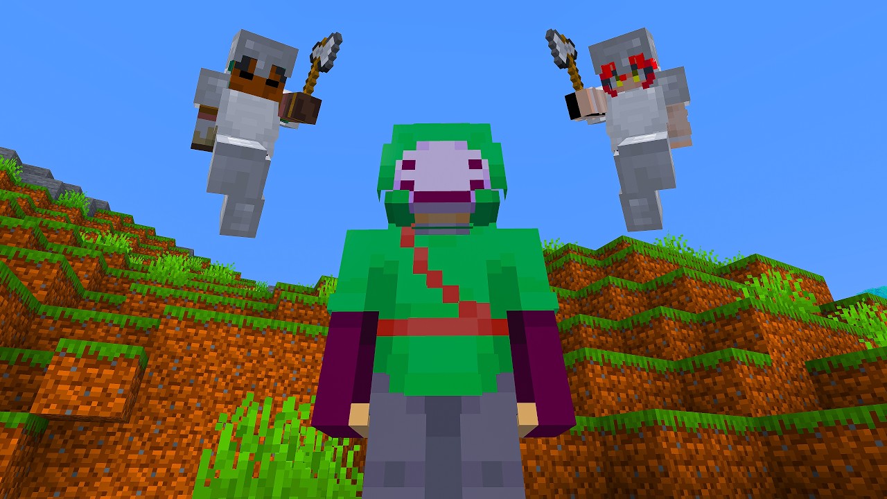 Minecraft Speedrunner VS 2 Cazadores