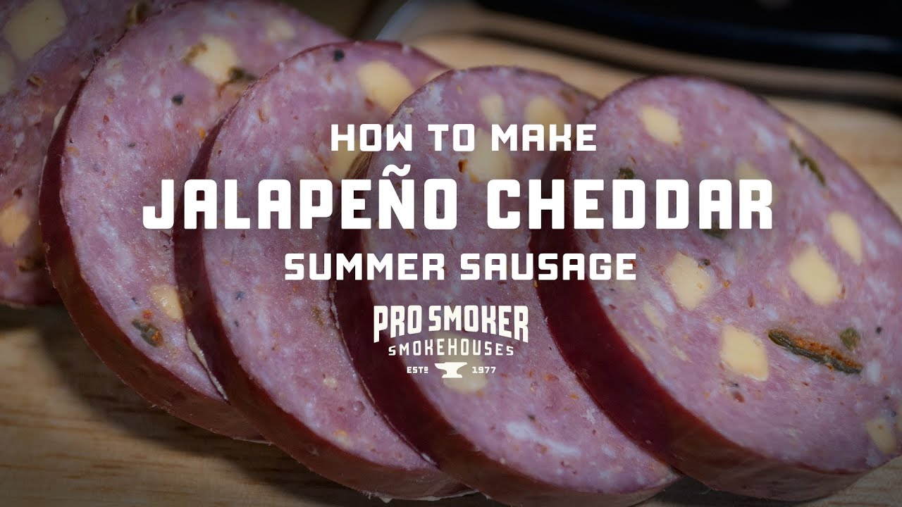 Jalapeno Cheddar Summer Sausage | How to Make Summer Sausage