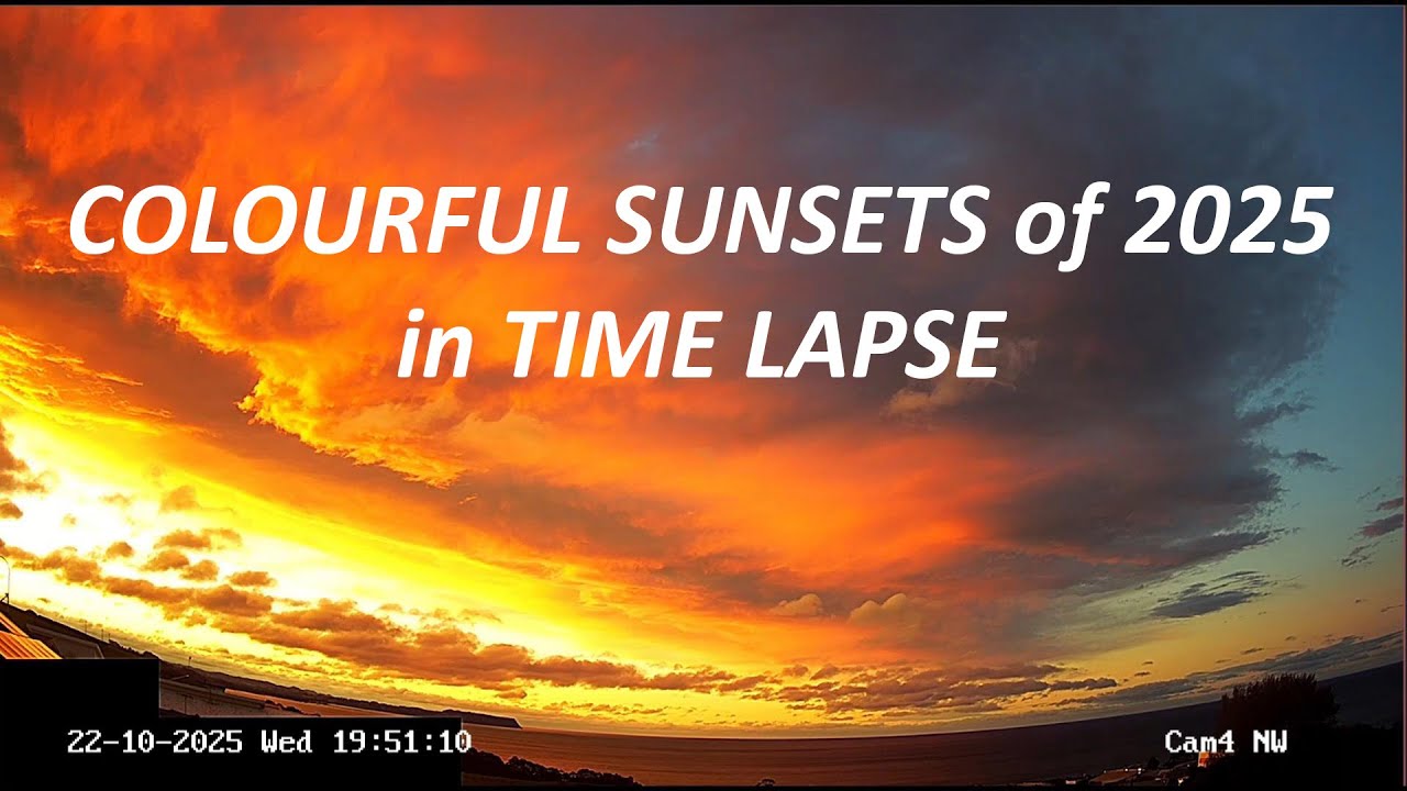 Colourful Sunsets of 2025