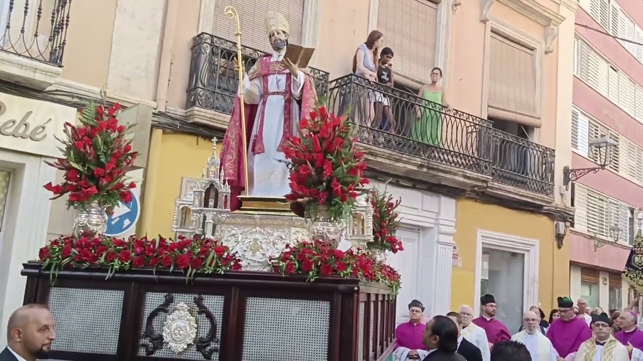 TRASLADO DE SAN INDALECIO AL SANTUARIO DE LA VIRGEN DEL MAR 27-8-23
