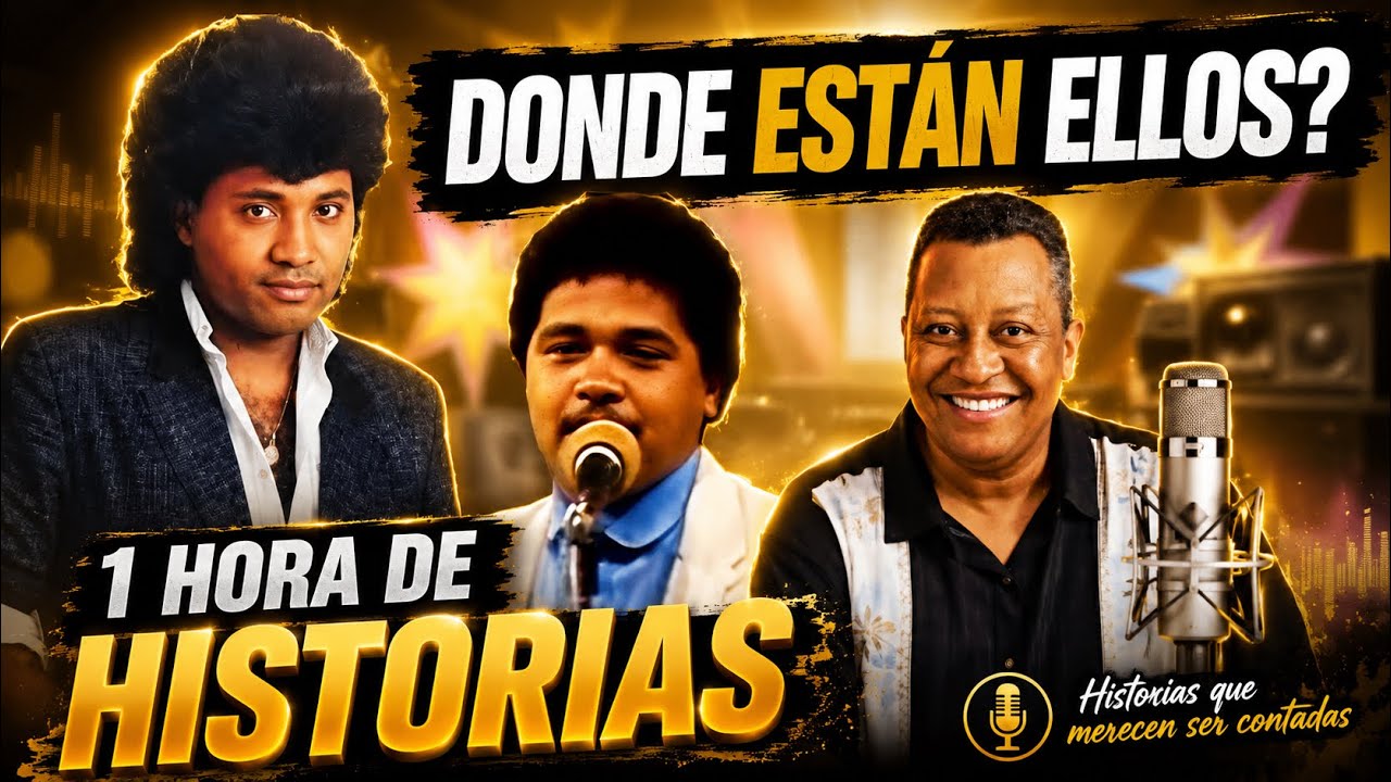 1 HORA DE HISTORIAS CON MERENGUEROS OLVIDADOS 