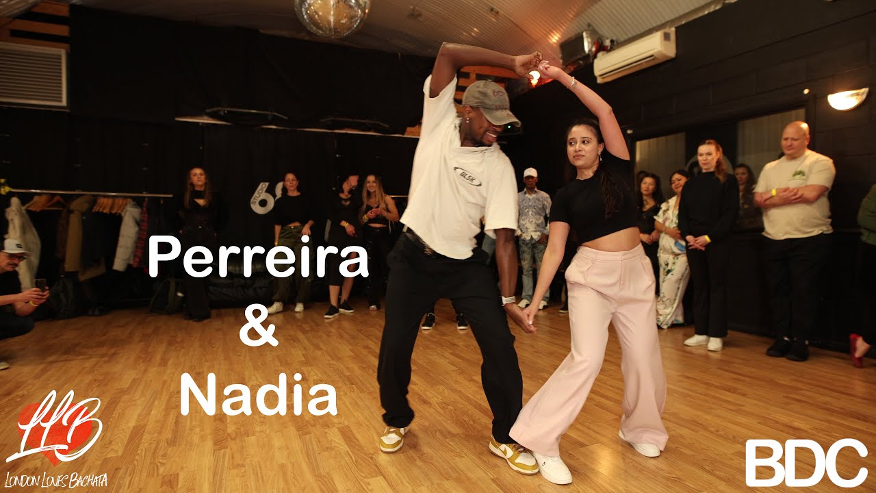 Perreira & Nadia | Estocolmo - Romeo Santos, Prince Royce | Bachata Demo at LLB 2025.12.26.