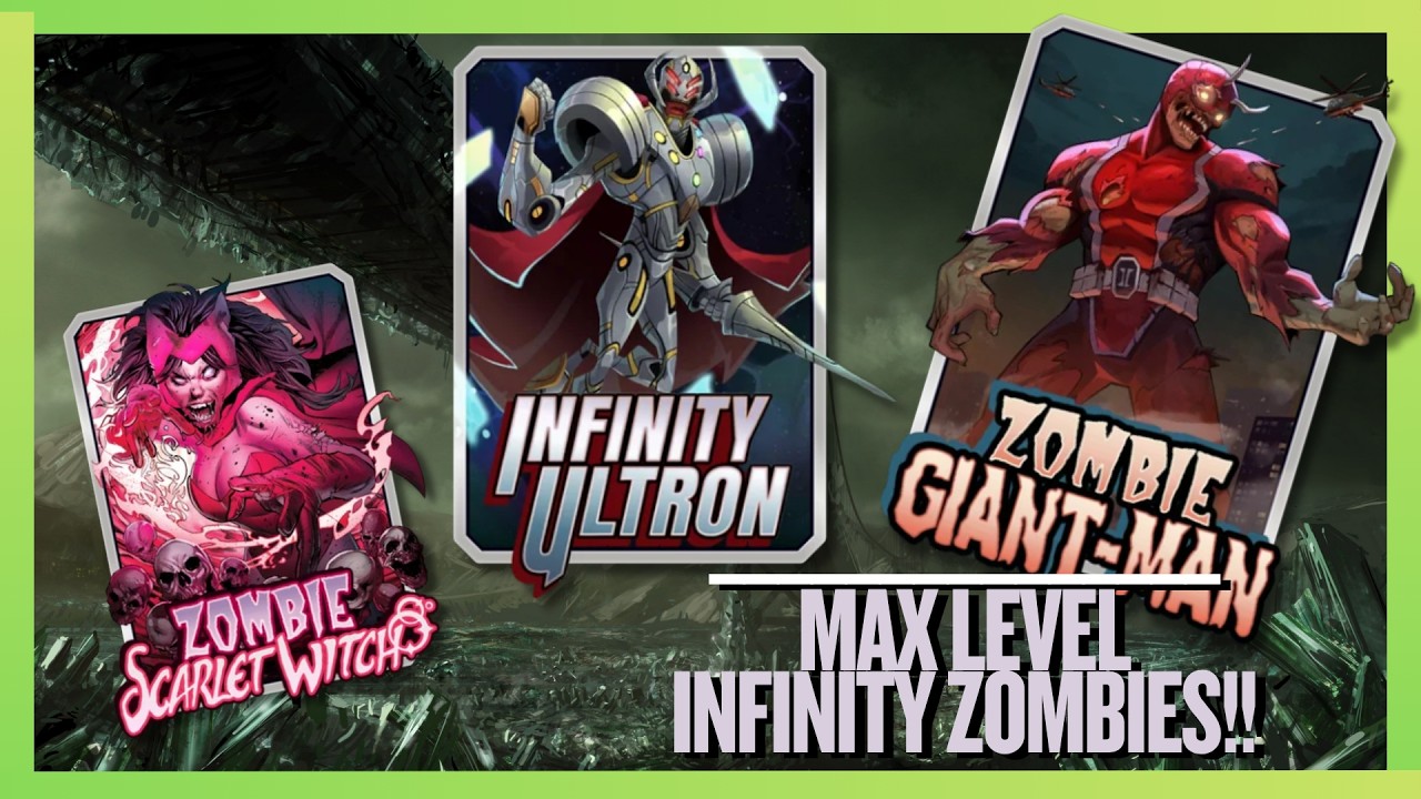 Колода Infinity Ultron/Zombie, которую я всегда беру с собой на INFINITE | Marvel Snap | Zombie D...