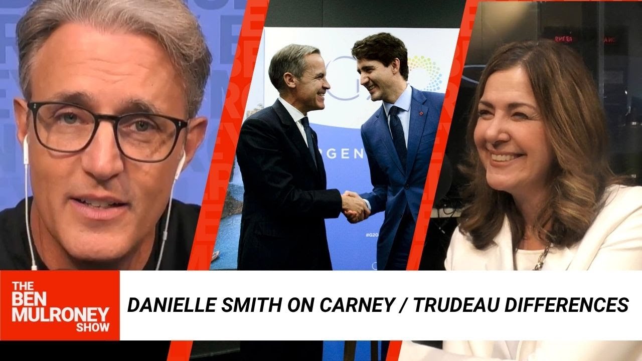 Carney vs. Trudeau: Danielle Smith on the differences between the two Liberal leaders