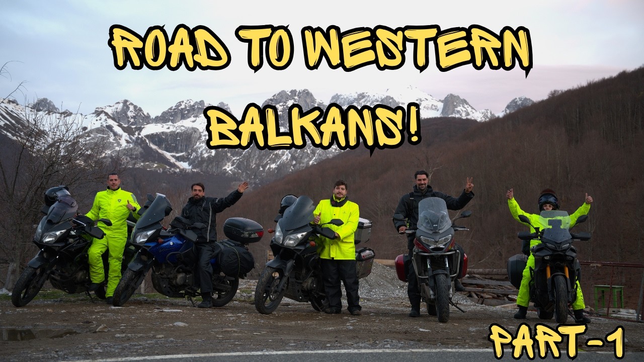 Western Balkans Motorcycle Trip | Greece to Montenegro | Part 1 (13&ndash;16/04/2025)