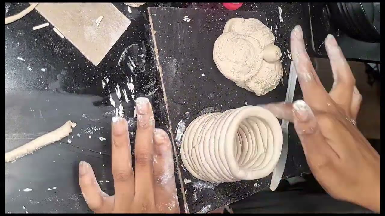 Making a Coil Cup | Handbuilding Pottery Process - Part 1