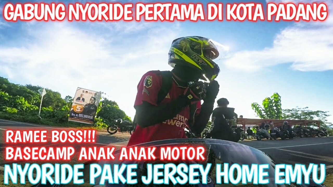 NYORIDE!!! GABUNG SAMA ANAK-ANAK MOTOR DI KOTA PADANG