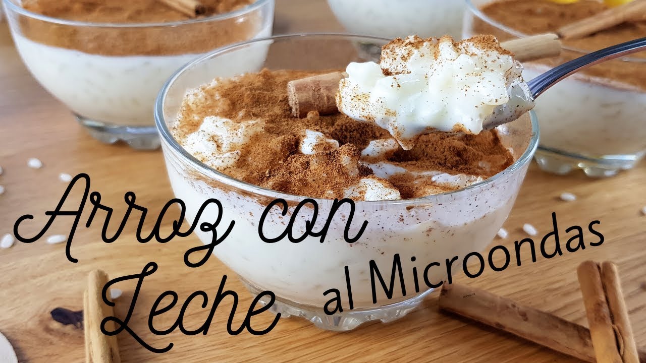 BATALLA con el Arroz con Leche al Microondas