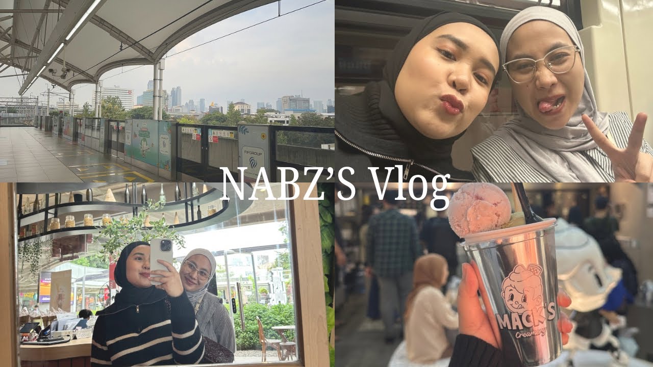 NABZ VLOG | Jalan jalan ke blok M... Cakeepp