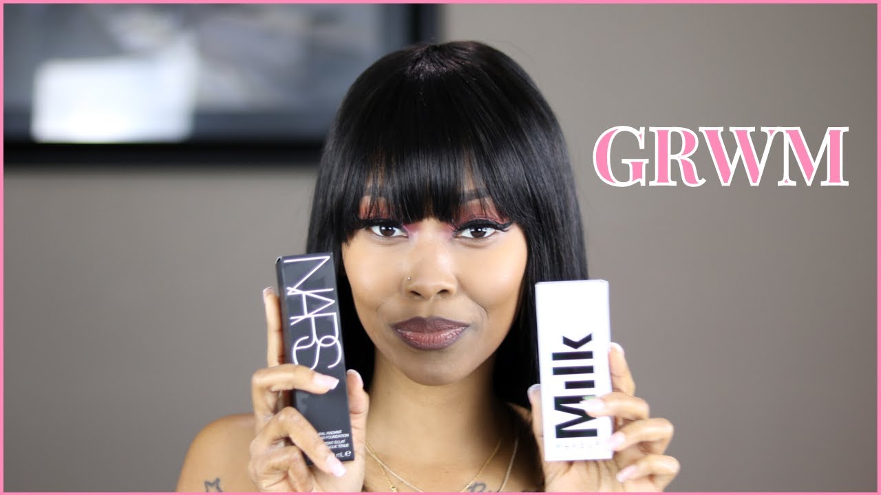 Nars Natural Radiant Long Wear Foundation Review | Milk Hydro Grip Primer Review
