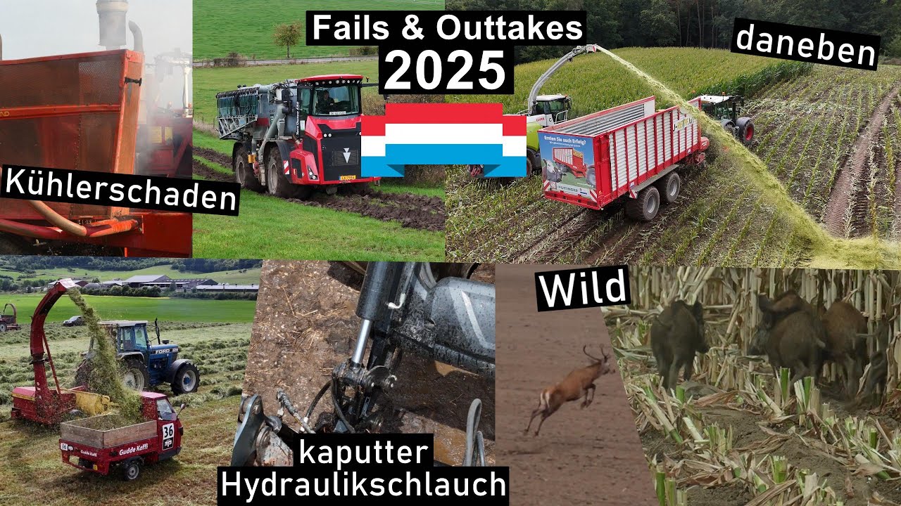Fails, Outtakes und was sonst so schiefging | Luxemburger Landwirtschaft 2025