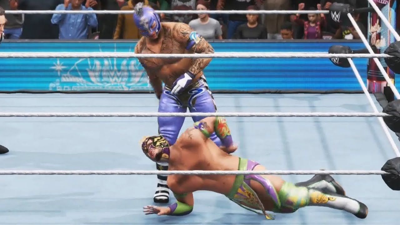 WWE 2K20 - Kalisto vs Rey Mysterio - Gameplay (PS4 HD) [1080p60FPS]