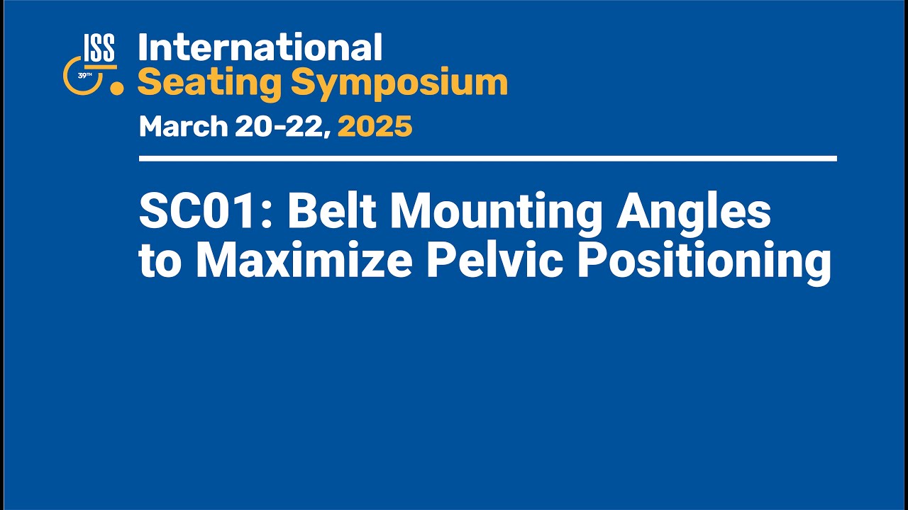 SC01: Belt Mounting Angles to Maximize Pelvic Positioning