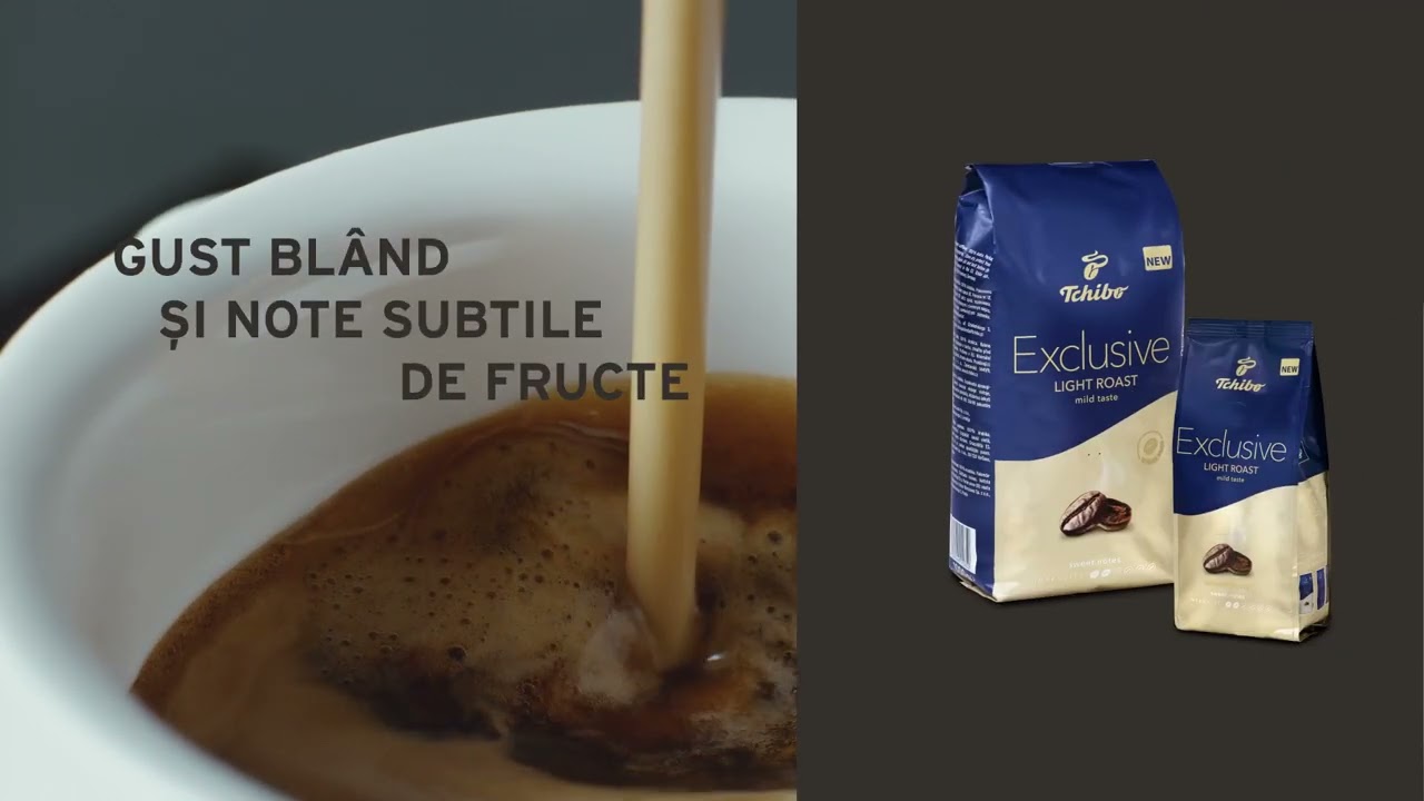 Tchibo Exclusive Prăjire Medie & Prăjire Usoară