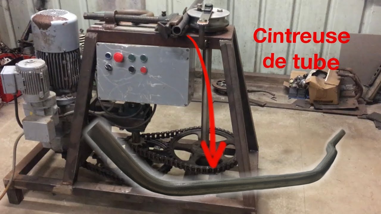 Ma cintreuse par enroulement faite maison
