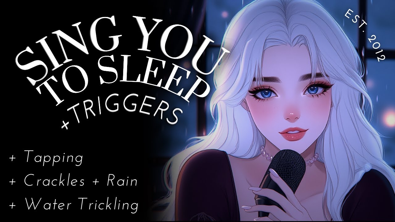 [ASMR] Je Te Laisserai Des Tingles [Singing You to Sleep][Triggers][Tapping][Rain]