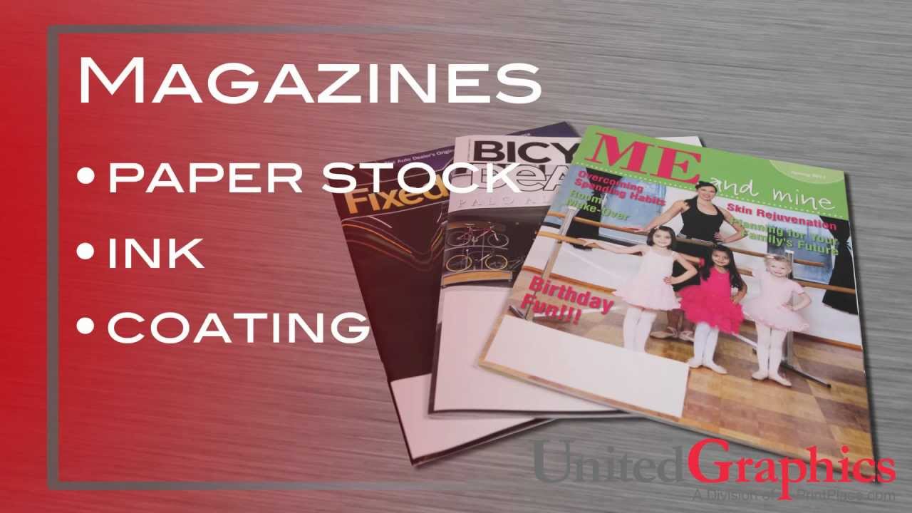 Magazine Printing by United Graphics