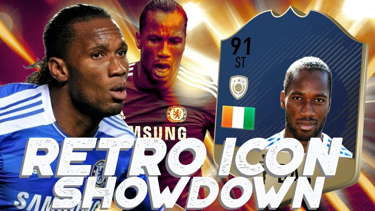 Drogba ICON Retro Squad Builder Battle ! FIFA 14