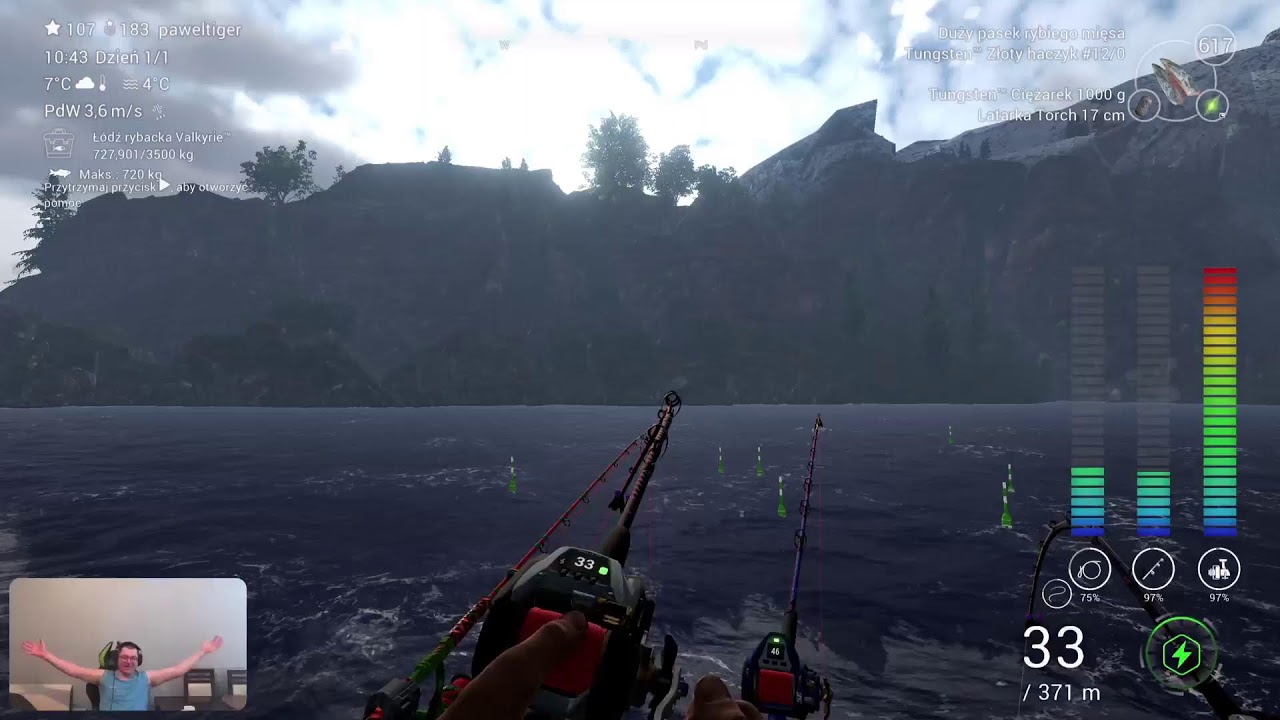 Fishing Planet (PS5) #1395 : Norwegia 🏔️ Jesiotr,Halibut,Rekin 🦈🐟 Kupuję Nowe Zestawy 🙂