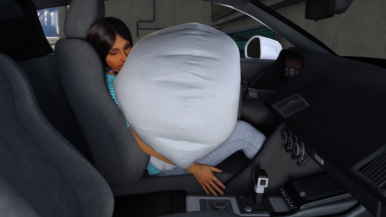 The Clumsy Carjacker (GTA Airbag Concept)