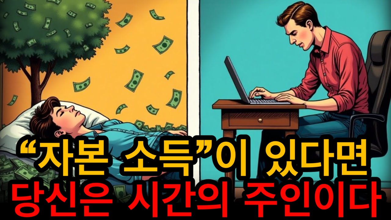 자본 소득이 있다면, 시간의 주인은 당신이다.