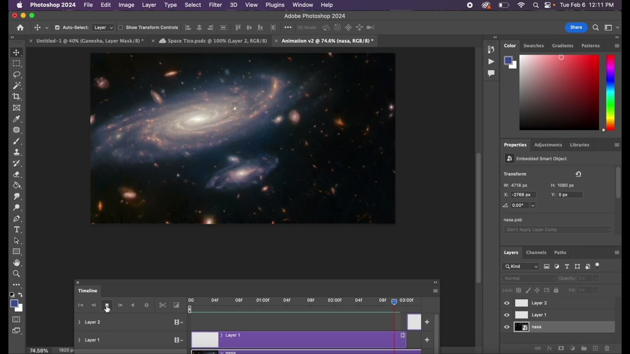 Video Animation in Photoshop