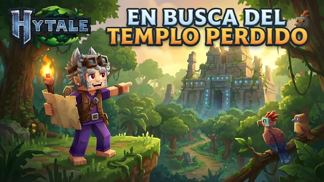 MISION PRINCIPAL BUSCANDO EL TEMPLO OLVIDADO - HYTALE #3
