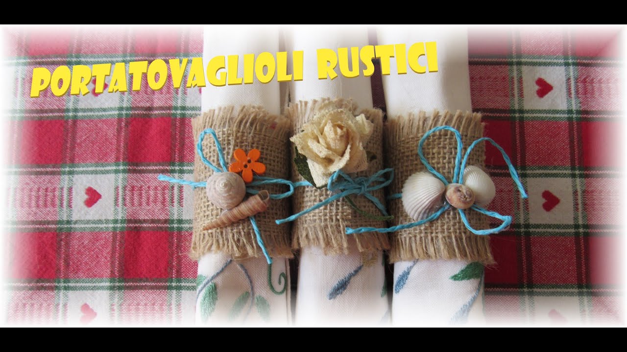 Portatovaglioli rustici (DIY Napking ring)_con tutorial
