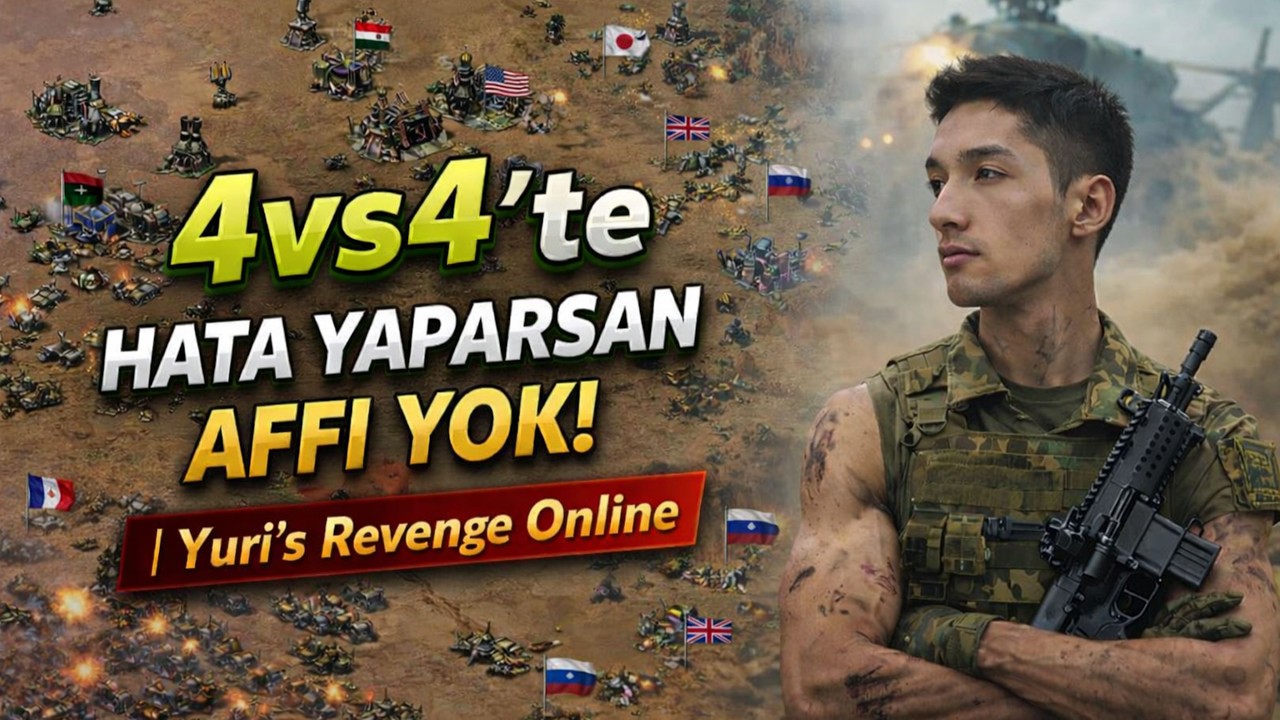 Agresif Başlangıç, Acı Son! 4vs4 Tour Of Egypt | Yuri’s Revenge