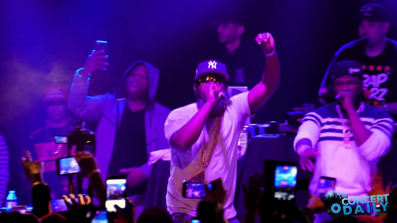 50 Cent and Tony Yayo perform 