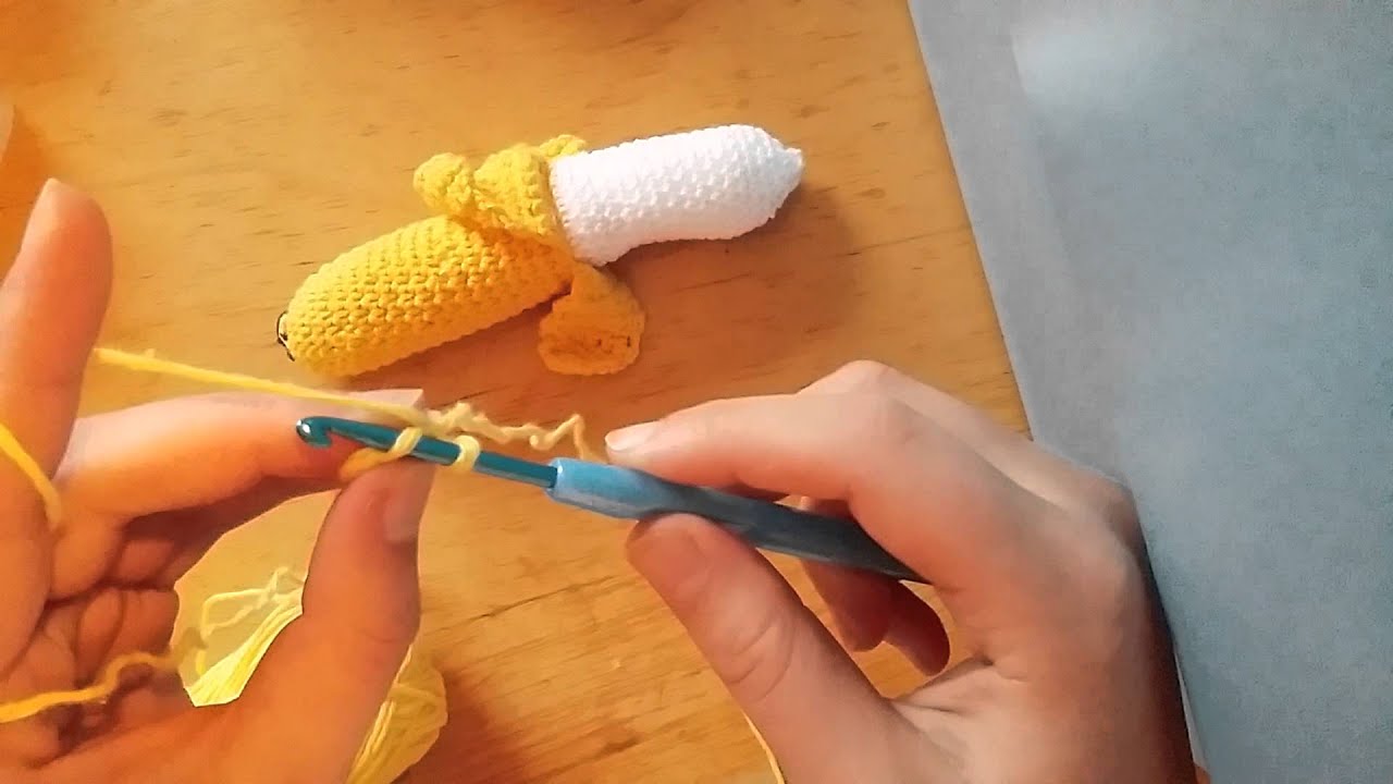🍌Banane häkeln, auch für Anfänger :) 🍌