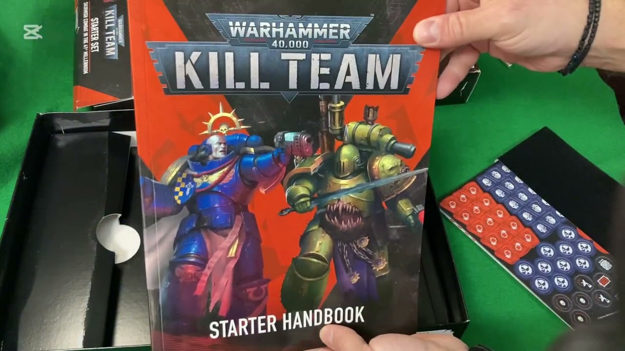 Warhammer 40k : Unboxing starter set Kill team