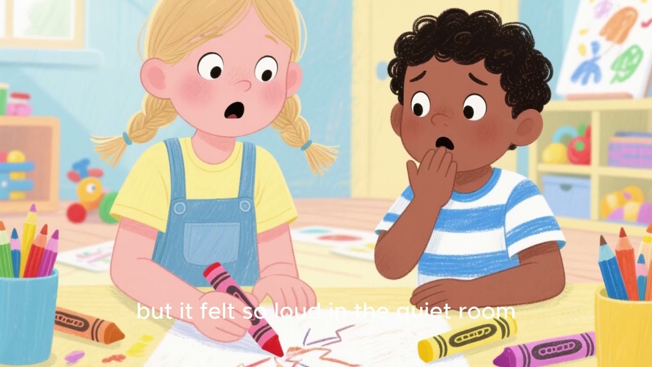 The Broken Crayon | A Calm Story About Forgiveness