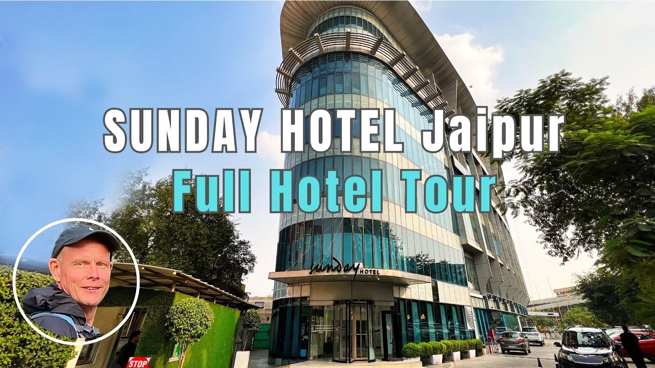 Sunday Hotel Jaipur - Full Hotel Tour - Room - Pool - Breakfast and dinner buffet - Gym