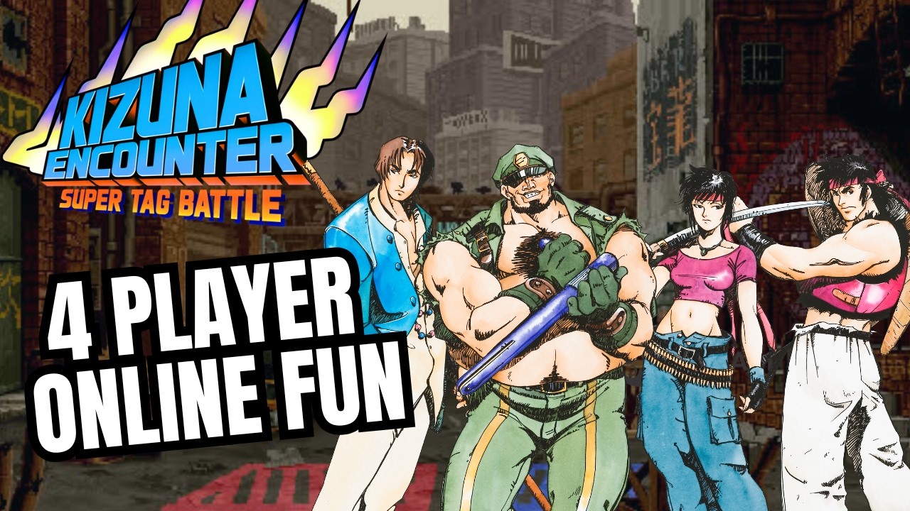 I TRIED 4 PLAYER ONLINE BATTLES IN KIZUNA ENCOUNTER ON STEAM!