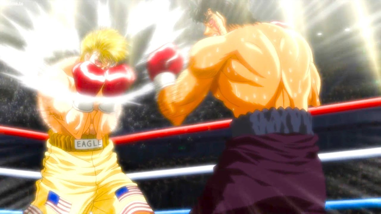 はじめの一歩 [ 2013 ] HD || 壮大で魅力的な戦い  || 鷹村 守 vs デビッド · イーグル  -- 勝利 • #11