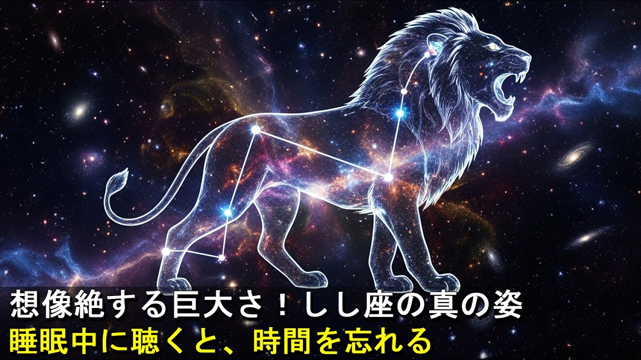 [睡眠ドキュメンタリー] しし座の本当の大きさはどれくらいなのか？