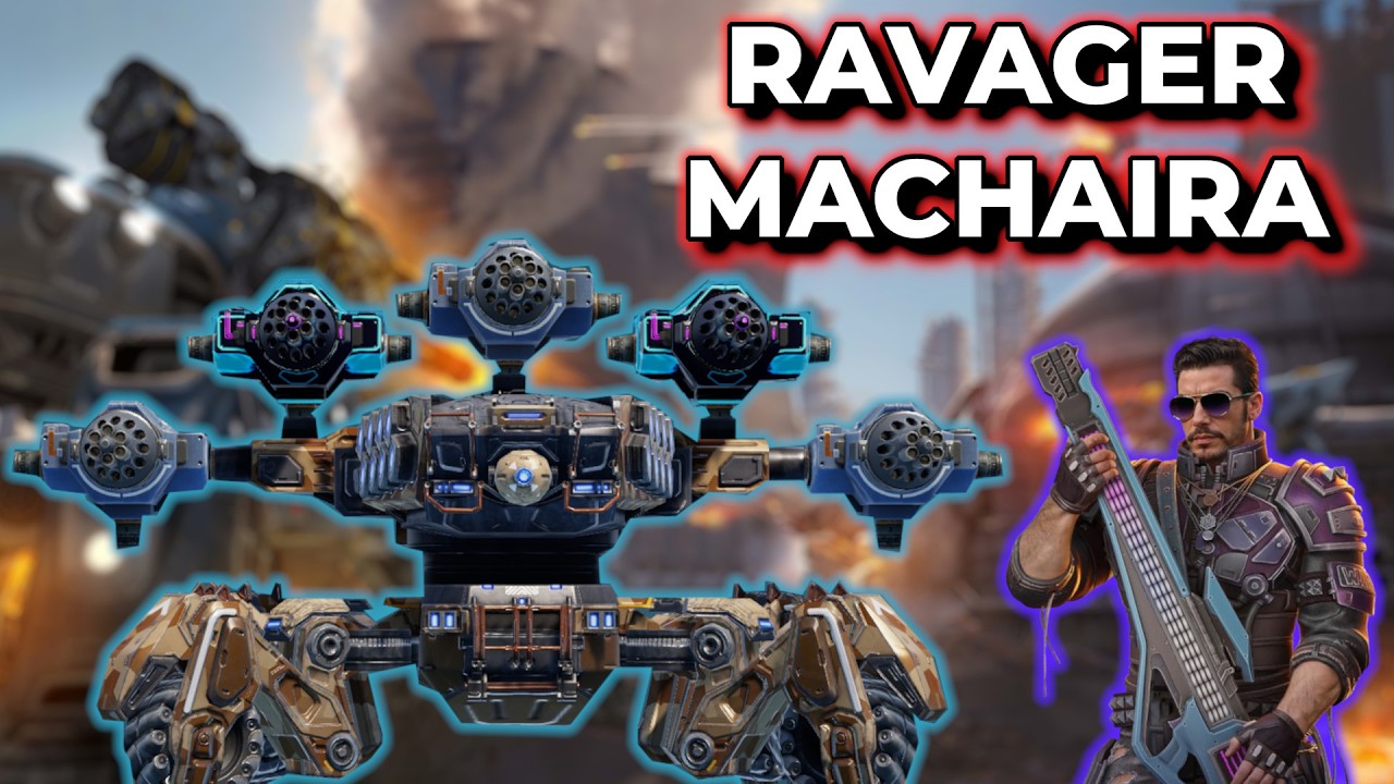 WR - Ravager Machaira Barrages You With Bullets | War Robots