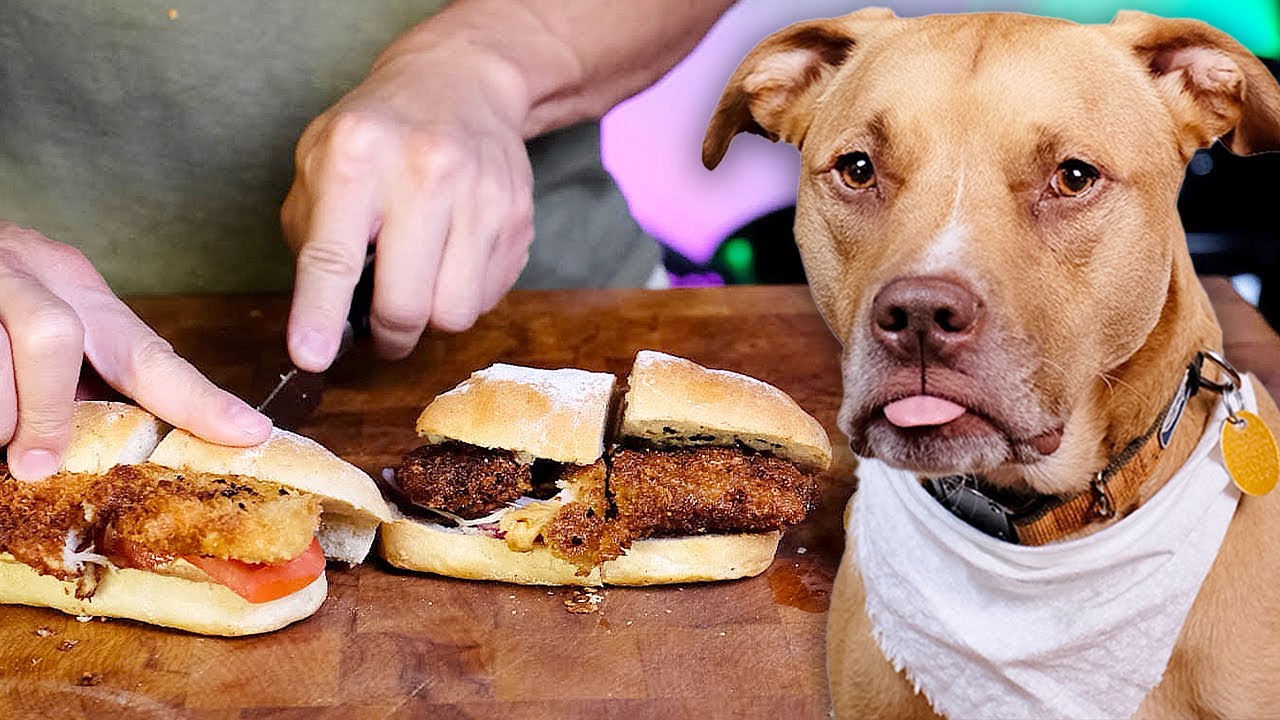 From Scratch: A Fried Chicken Sandwich stuffed inside P&atilde;o Franc&ecirc;s (Brazilian Bread Rolls).