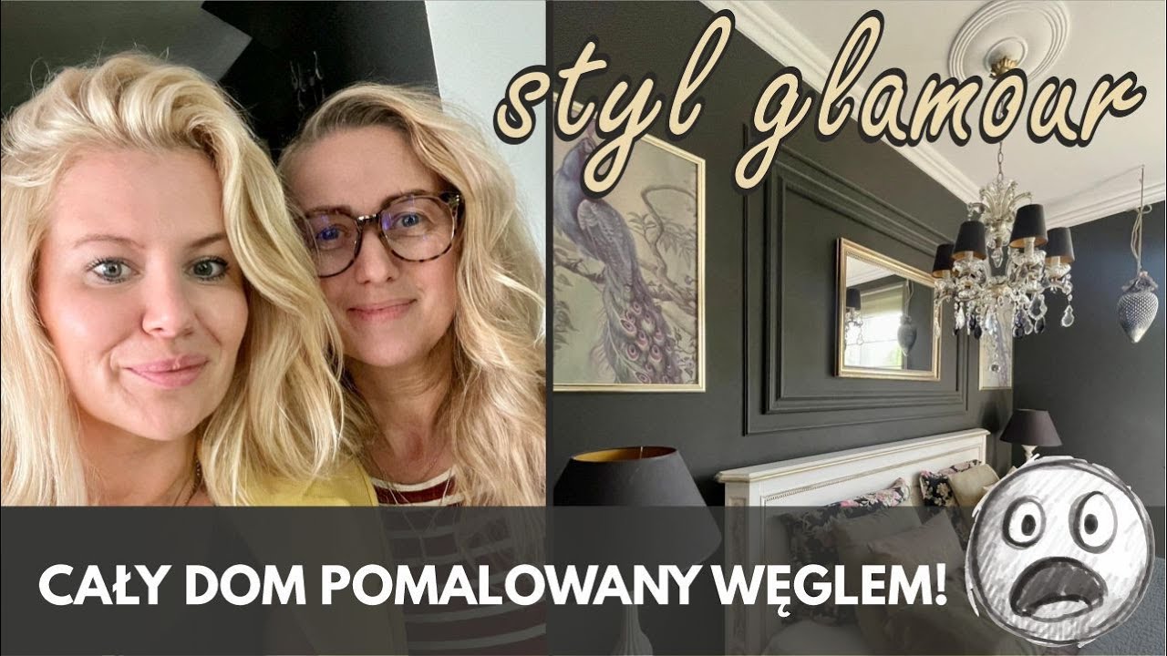 Jak sprawić, by wnętrze wyglądało luksusowo? Dom w kolorze węgla | HOME TOUR