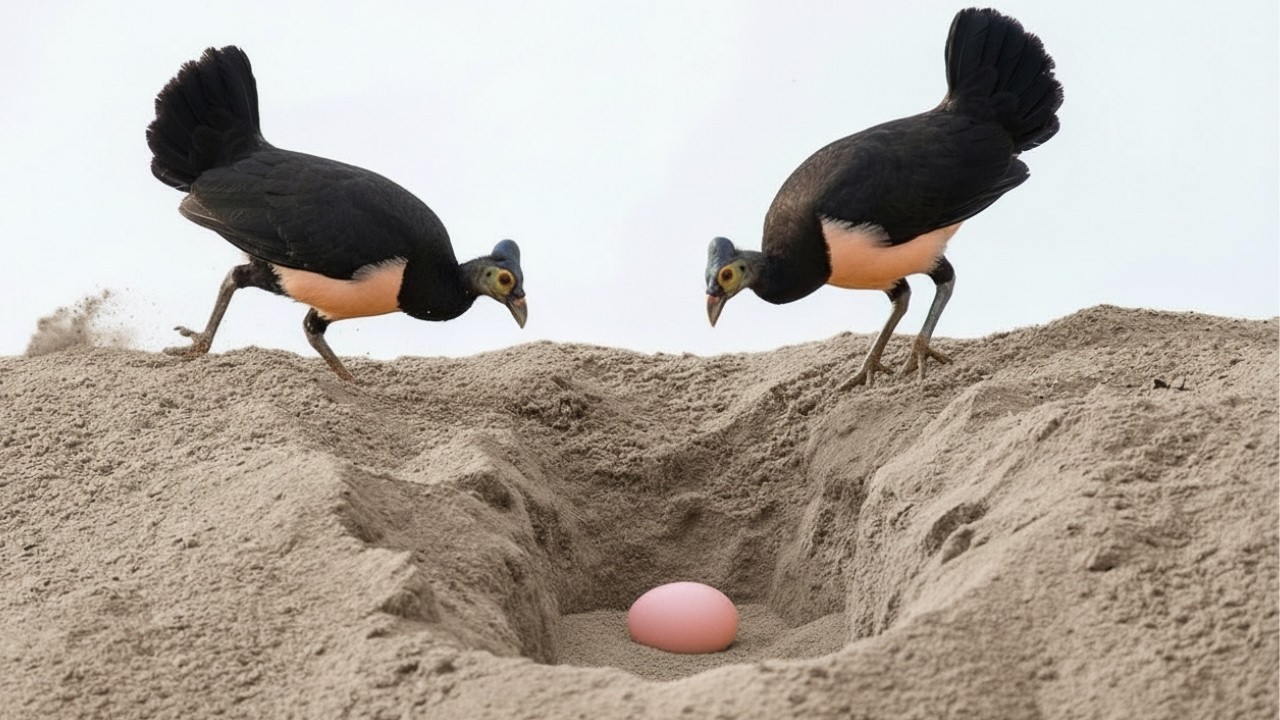 The World's Toughest Bird &ndash; Maleo Bird 199 Days From Egg To Survivor