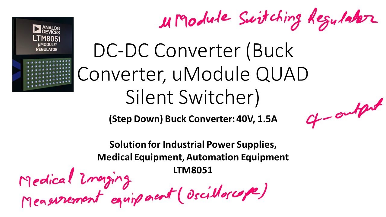 064 uModule Switching Regulator Design Techniques LTM8501