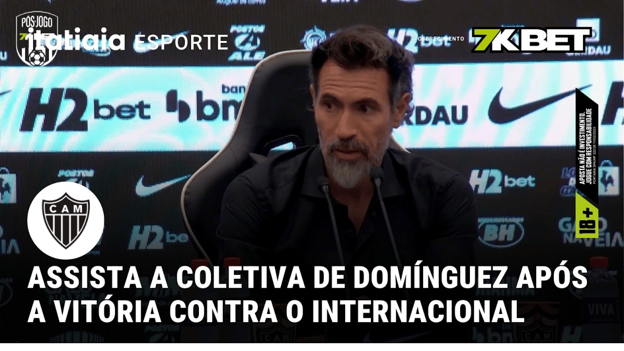 EDUARDO DOMÍNGUEZ ANALISA DESEMPENHO DO ATLÉTICO E FALA SOBRE MUDANÇAS NO TIME TITULAR